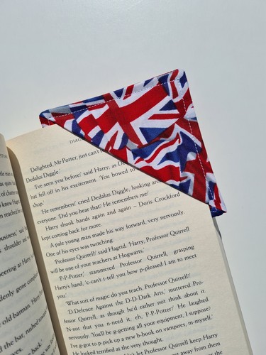 Union jack corner bookmark - union,