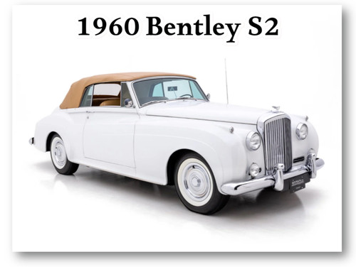 1960 bentley retro - bentley,