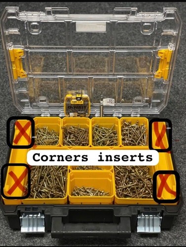 Corner inserts for dewalt - for,