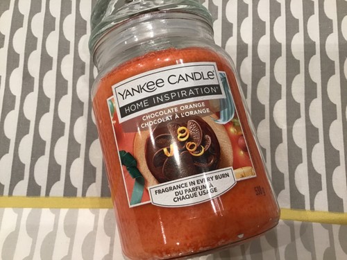 Yankee candle chocolate orange - chocolate,