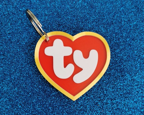 Inspired dog tag - ty,