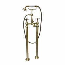Bath Mixer Tap Camberley Freestanding Bathroom Shower Antique Brass ENKI BT3209