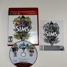 THE SIMS 3 (GREATEST HITS) - Playstation 3 PS3 Clean Disc