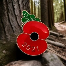2021 poppie pins, brooch