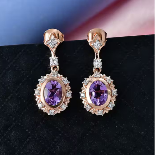 Rose france amethyst - , &