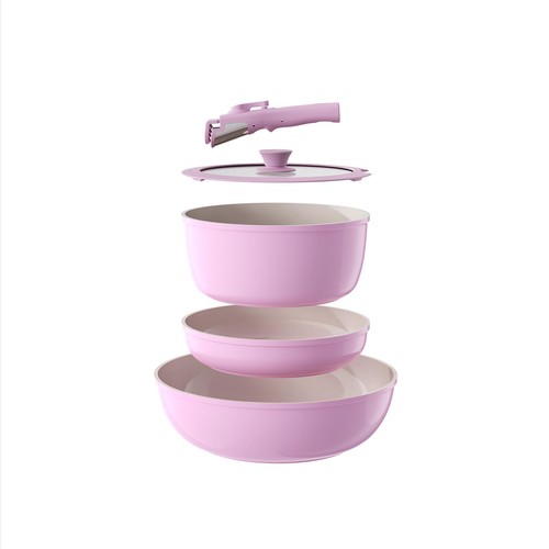 Oubrl pots and - pans, set