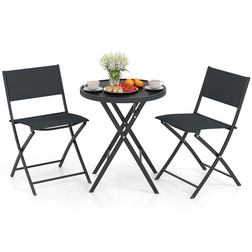 Costway piece folding bistro - 3,