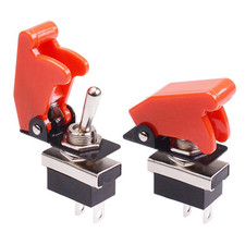Toggle Switch with Red