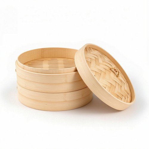 Pieces bamboo steamer - bamboo,