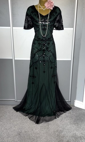 1920s flapper evening sequin - 1920s,