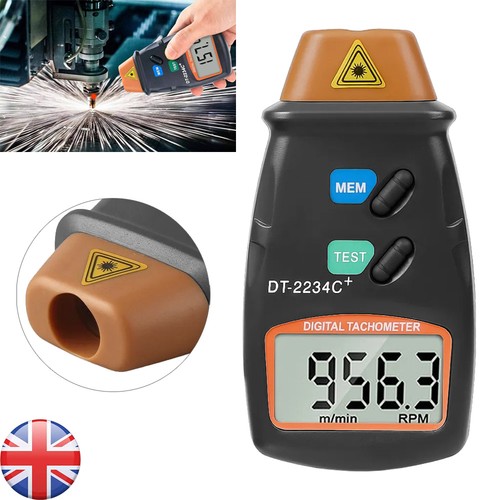 Digital tachometer motor speed - motor,