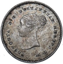 1838 Maundy Twopence - Victoria British Silver Coin - Very Nice