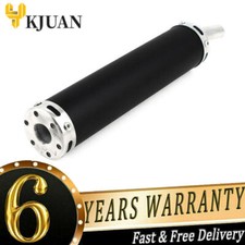 Exhaust Muffler Tail Pipe Silencer Tube 25mm For Motorcycle Scooter Moped Bikes