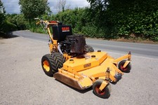 Scag 48 inch rotary mower, walk behind, self propelled, zero turn, banking mower