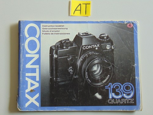 Contax 139 quartz instruction - quartz,
