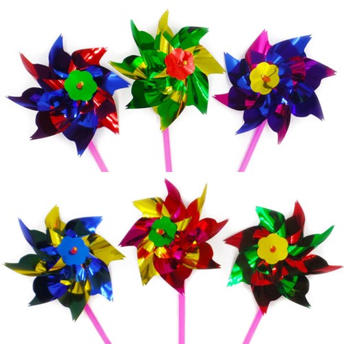50pcs windmills kids garden - windmills,
