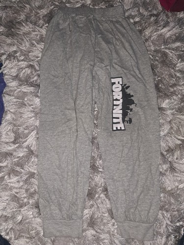 Fortnite grey pyjama bottoms - grey,