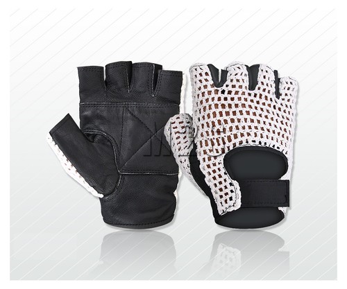 Mesh weight lifting gloves - mesh,
