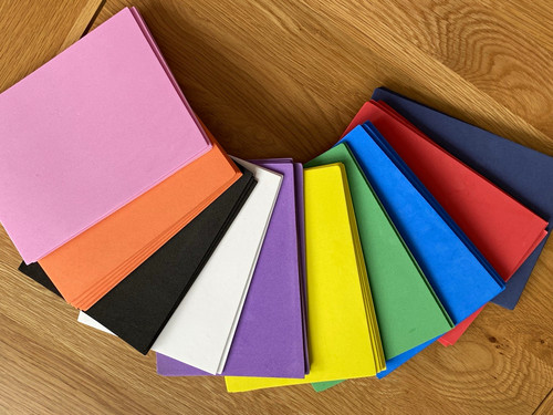 Multicolour craft foam - a5,