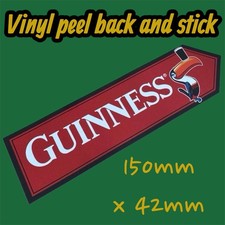 Guinness vinyl sticker man - ,