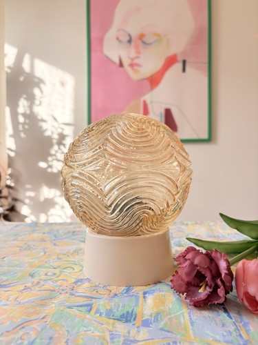 Vintage mid century cut - vintage, glass