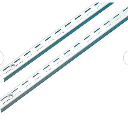 Twin slot shelving white - slot, uk