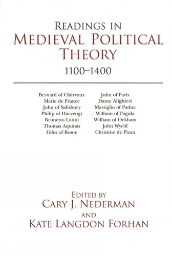Readings medieval political - readings,