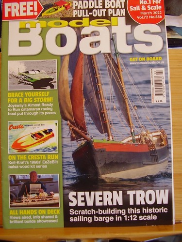 Model boats magazine - model, 2022