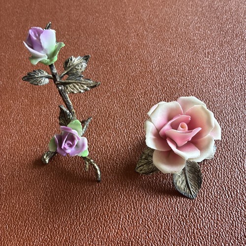 Two vintage capidemonte - vintage,