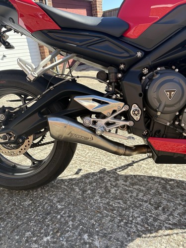 Corse slip race exhaust - hp, on