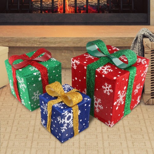 Set christmas lighted - set, 3