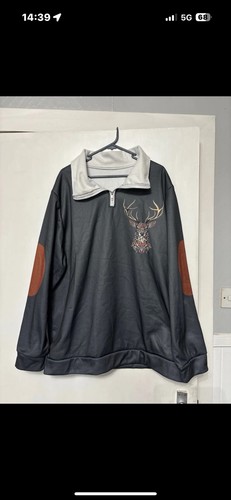 Thin jumper with stag - thin,