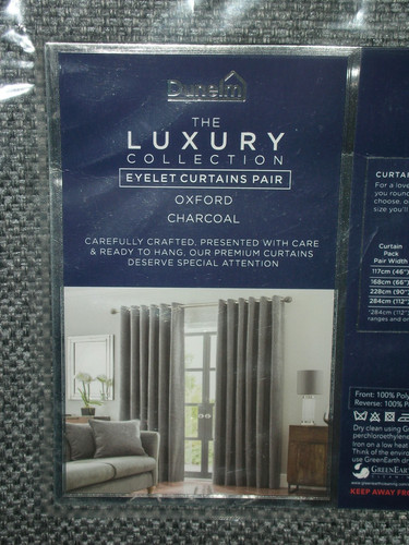 Dunelm luxury chenille eyelet - dunelm,