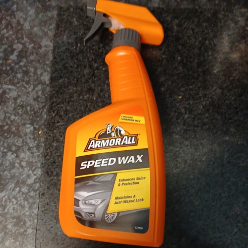 Armor all speed wax - -,