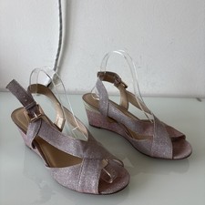 Lotus Pink Shimmer Wedge