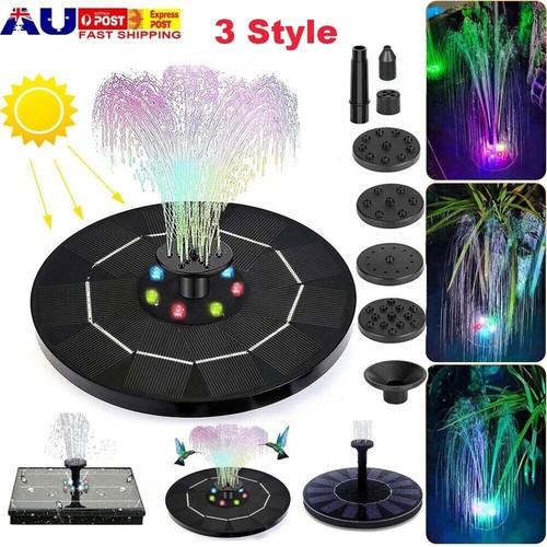 Solar powered fountain - solar,