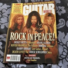 Guitar World Magazine April