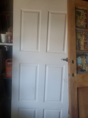 Solid wood paneled panel - wood, 6