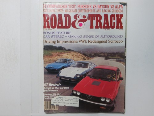 Road track 1981 - 1981, july