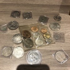 Mexican Reales Old British And Foreign Silver Coins - Collectible. Inherited
