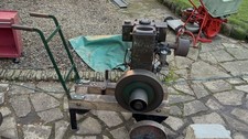 1935 lister d spec 18 on barrow stationary engine