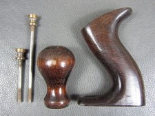 Stanley no 3 or 4 plane hardwood handle & knob vintage old tool part
