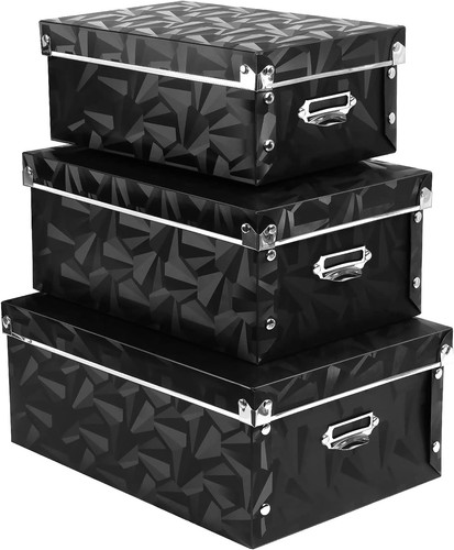 Foldable storage boxes - storage, with