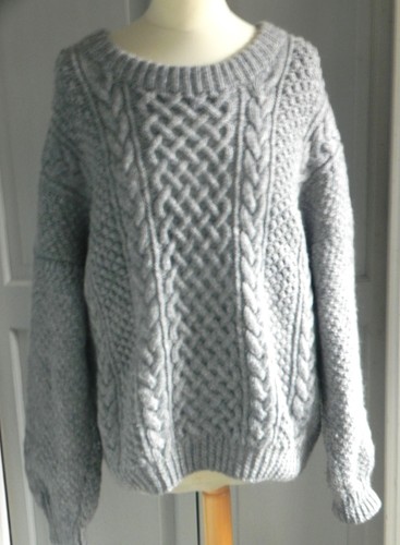 Wool chunky knit jumper - wool,