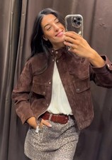 ZARA WOMAN NEW FW25 SUEDE