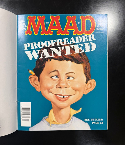 Mad magazine issue march - magazine, #55