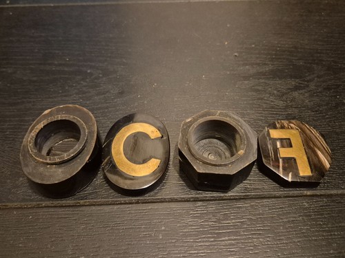 Bakelite oval and - oval, octogen