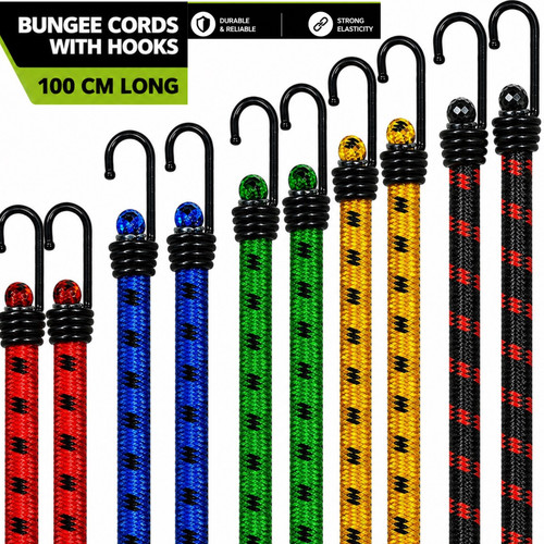Bungee cords 100cm long - 3-12,