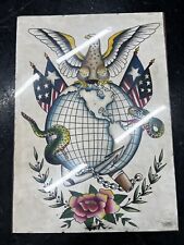 Large Tattoo Painting In Frame