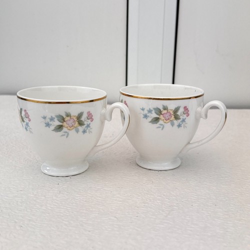 Pair vintage mayfair bone - pair,